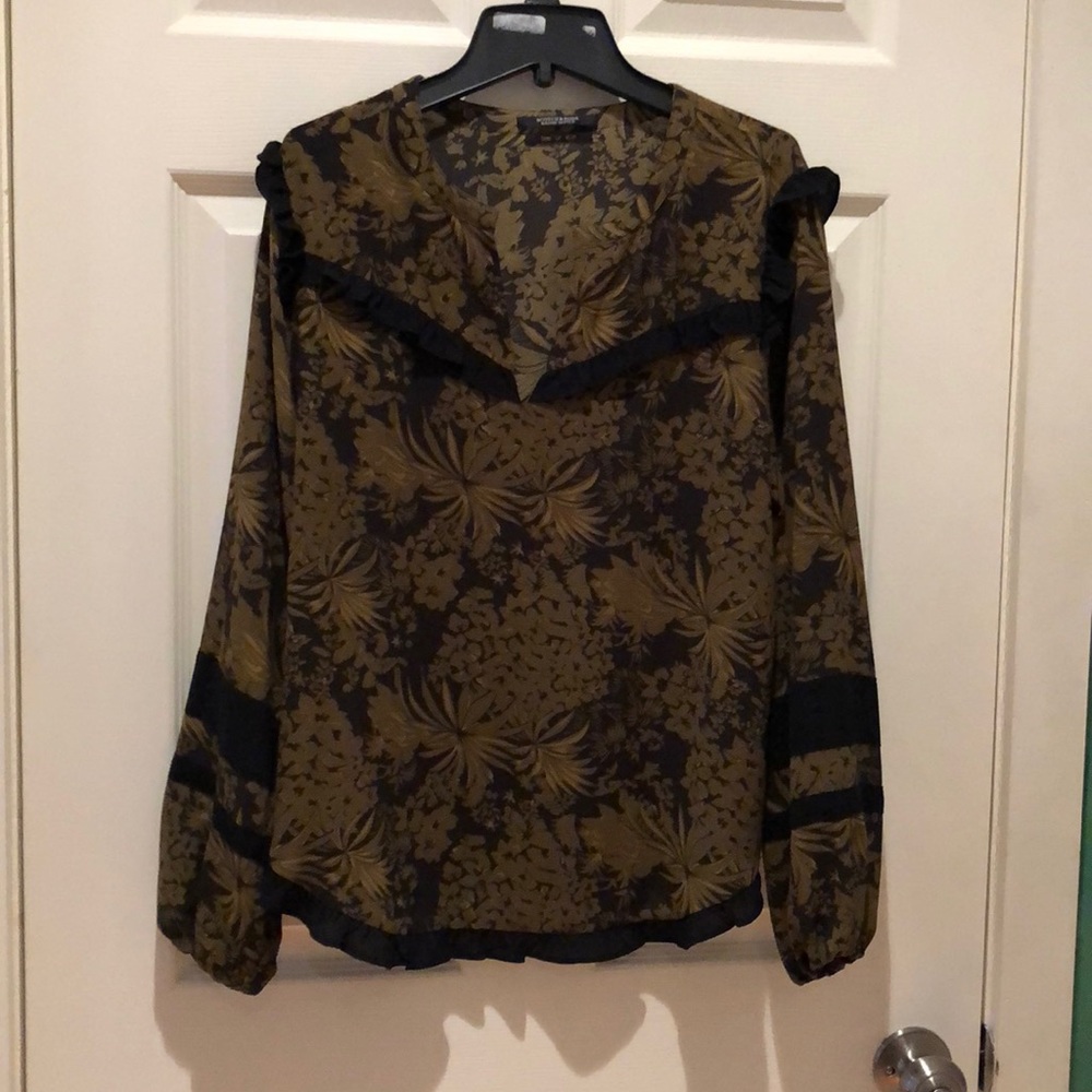 Madison Scotch, Scotch & Soda ruffled blouse